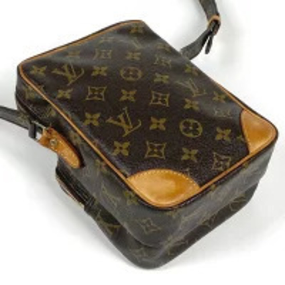 Louis Vuitton Monogram Amazon Brown Crossbody Shoulder Bag Brown
